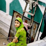 Beautiful Delhi Muslim Girl In Green Chudi