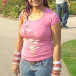 Bengali Girl Amrita in Jeans and T-Shirt Bengali Girl Amrita in Jeans and T-Shirt