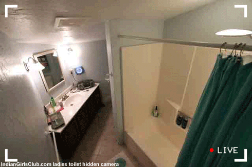 Watch live video of hidden cam inside ladies toilet