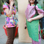 north indian aunty in jeans pant smoking with neighbour north indian aunty in jeans pant smoking with neighbour