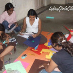desi babes painting