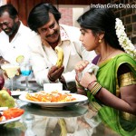 Rajini Shows Banana To Actress Shreya
