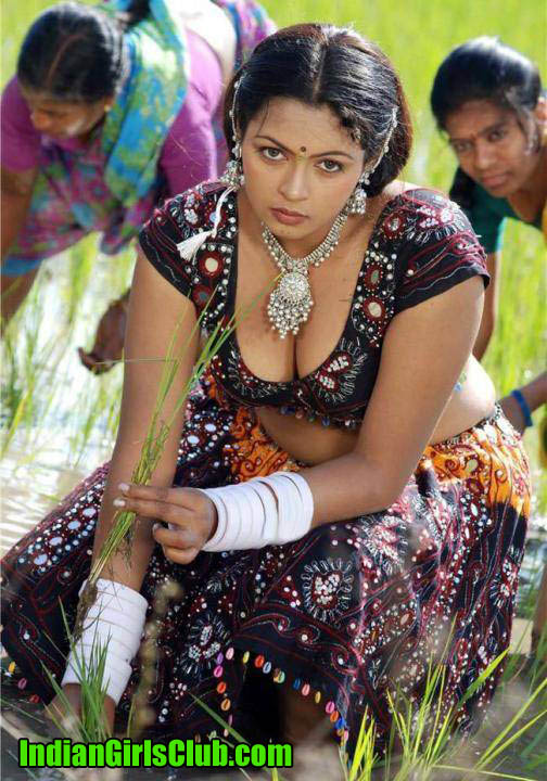 south indian actress cleavage village girls