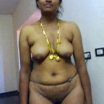 standing nude tamil aunty