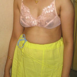 pavadai bra indian aunty