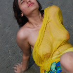 5a indian girl beach sexy