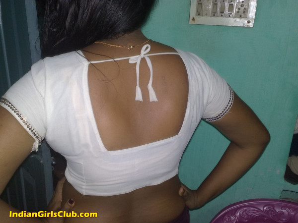 blouse back indian girls