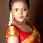 Nikhisha Patel in Dhavani, Pavadai Sattai & Saree Nikhisha Patel in Dhavani, Pavadai Sattai & Saree