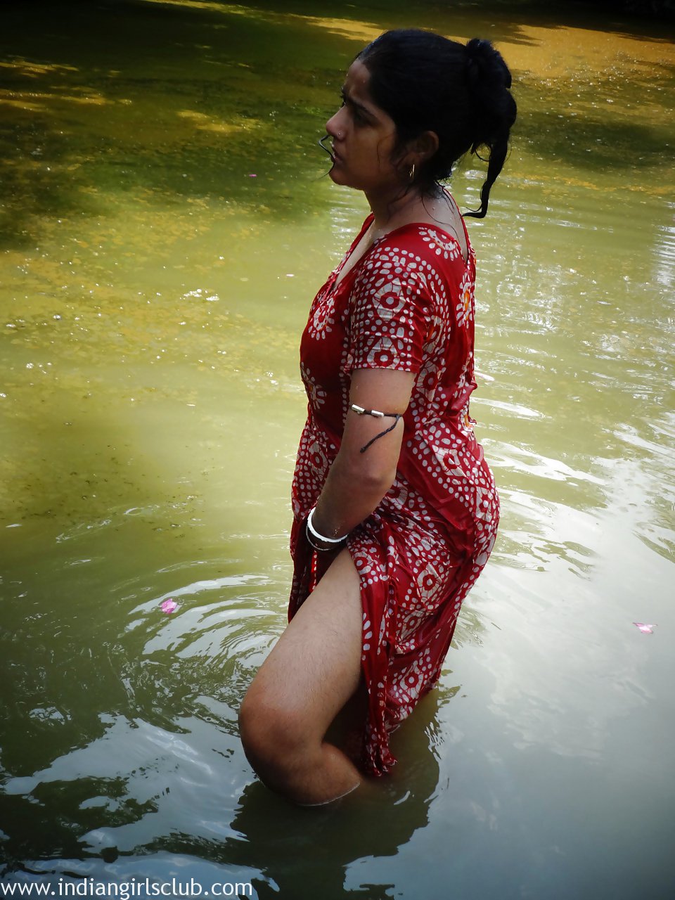 Kanchan Xxx - Kanchan Bhabhi Red Shalwar Suit Sex Photos - Indian Girls Club