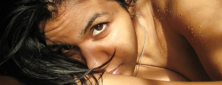 Nude Indian Girl Shanaya Exposing Milky Desi Boobs