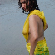 3a indian girl beach sexy