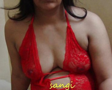 Sangi Indian Wife Erotic Red Lingerie Nude