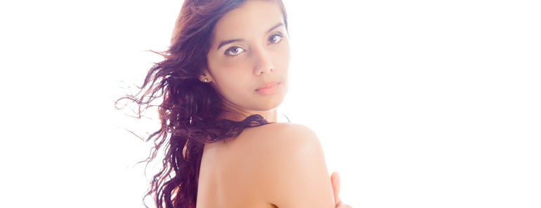 Indian Girl Nude Shanaya In White Pearl Dress