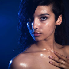 Indian XXX Photos Nude Indian Girl Shanaya Oily Boobs 9
