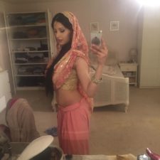 British Indian Bhabhi Taking Nude Selfie