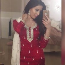 British Indian Girl Nude Taking Hot Selfie