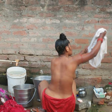 Indian Sex Photos Of Village Aunty Taking Shower In River