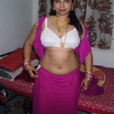 Indian Bhabhi Stripping Yellow Desi Saree Showing Boobs