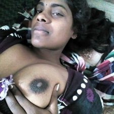 Wild Indian Village Girl Pressing Her Big Boobs