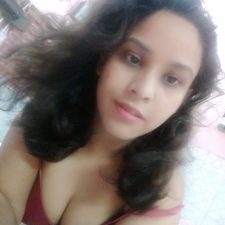 Young Desi Indian Bhabhi Nude Giving Blowjob
