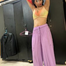 Skinny Desi College Girl Stripped Naked To Show Off Her Boobs