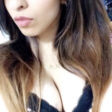 Beautiful British Indian Teen Showing Natural Tits