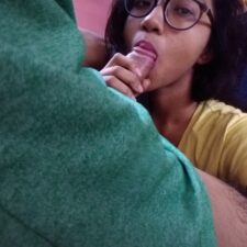 Indian College Girl Real Blowjob Queen Sucking For Cumshot