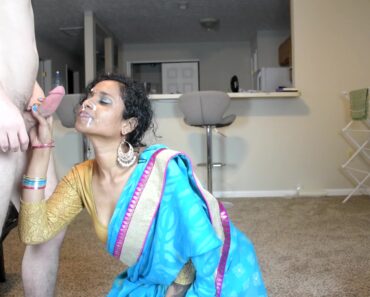 Horny Lily Indian Hot Pornstar Giving Blowjob Taking Cum On Face