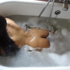 Indian Wife In Bath Tub Fingering Pussy