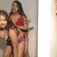 Gorgeous 18 Year Old Big Boobs Lesbian Girls Shower