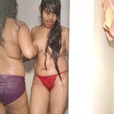 Gorgeous 18 Year Old Big Boobs Lesbian Girls Shower