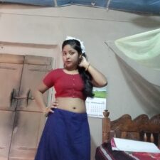 Hot Bengali 18 Year Old College Teen Stripping Solo Sex