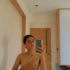 Skinny Indian College Girl Taking Her Nude Seflie