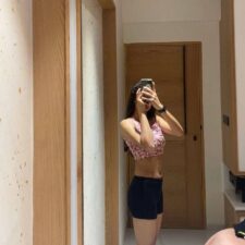 Skinny Indian College Girl Taking Her Nude Seflie