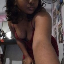 Dark Skinned Tamil Girl Natural Curves Natural Tits