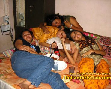 indian girls beer party